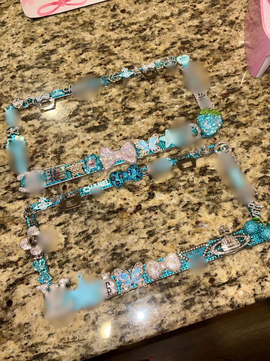License plate covers